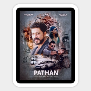 Pathan art Sticker